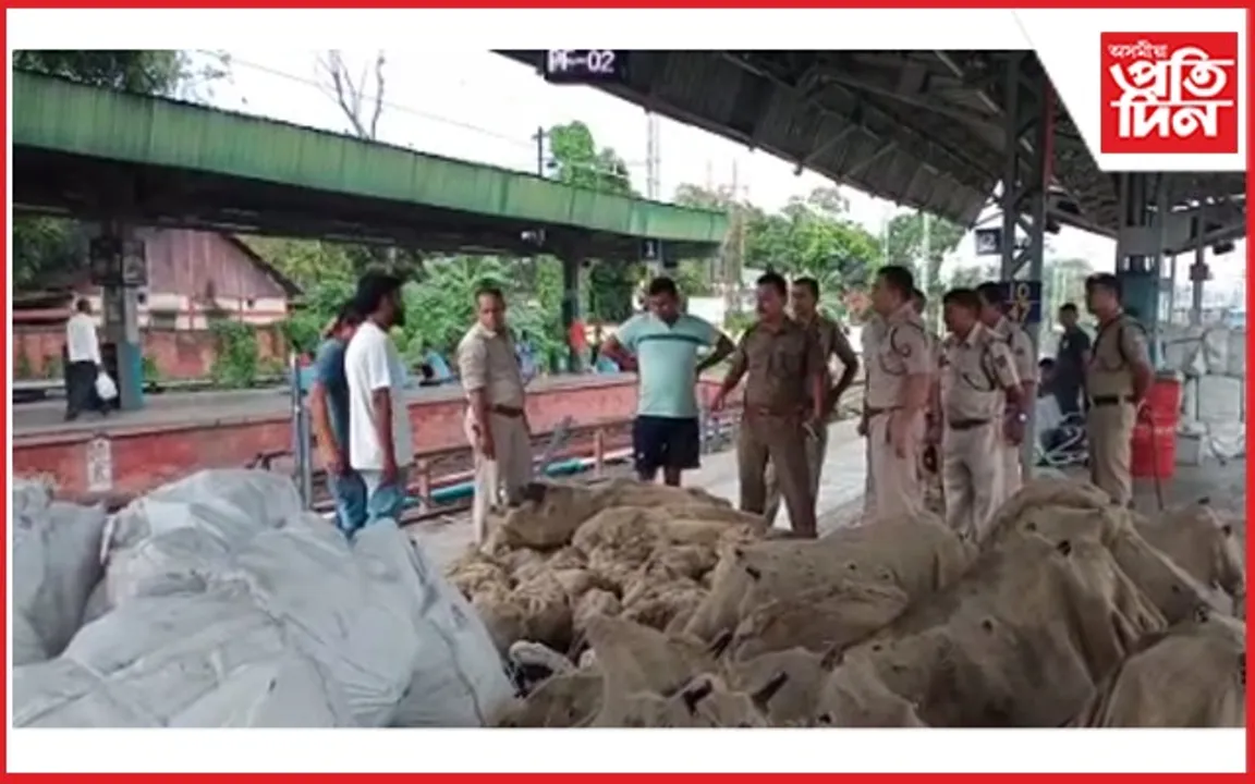 ৰে'লৱে আৰক্ষীৰ বৃহৎ সফলতাঃ পল্টনবজাৰ ষ্টেচনত জব্দ ৪৫ খন চুৰি বাইক