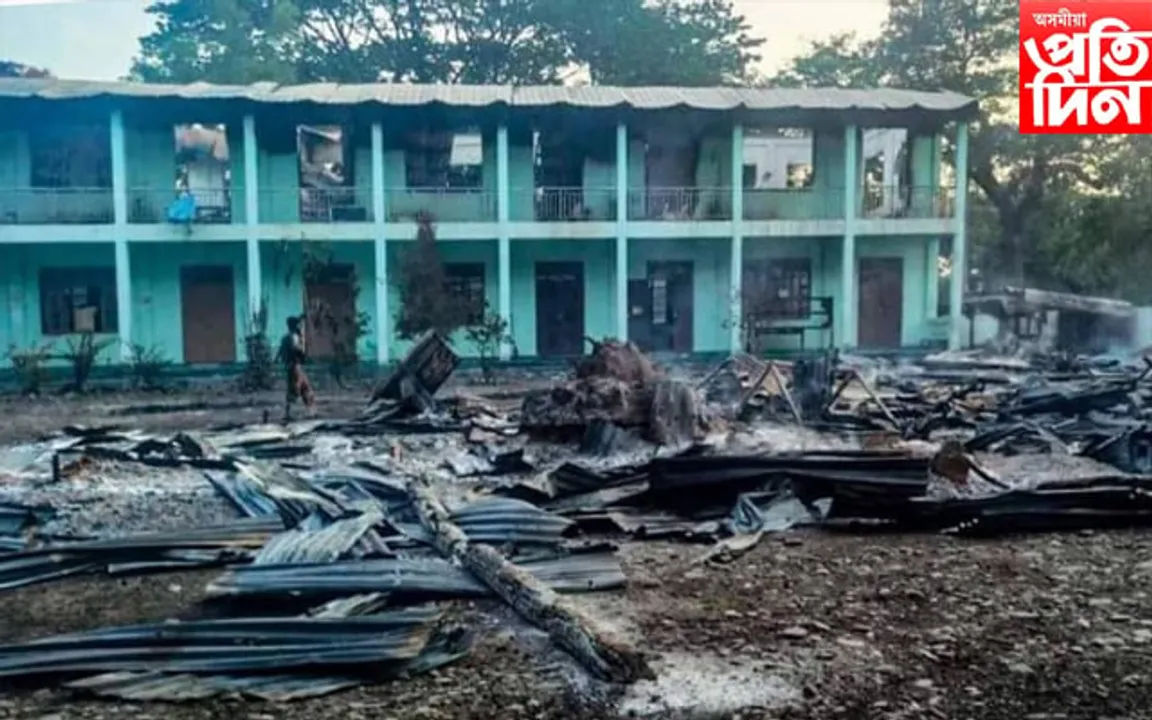 ম্যানমাৰ সেনাৰ গুলীচালনাত ১৩ নিহত , ১৫ জন সন্ধানহীন