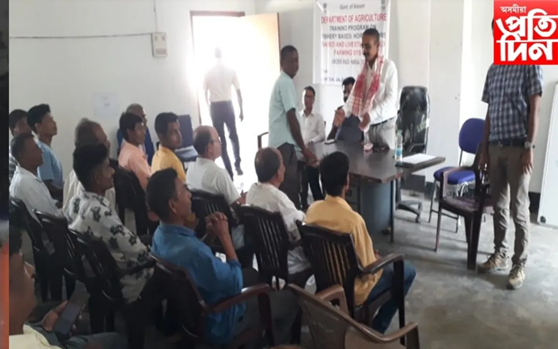 বিহদিয়াত কৃষিভিত্তিক এদিনীয়া কৰ্মশালা...
