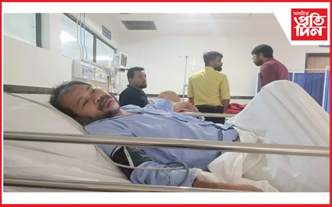 উন্নত চিকিৎসাৰ বাবে বুধবাৰে বাংগালোৰলৈ নিয়া হ’ব শিৱসাগৰৰ বিধায়ক অখিল গগৈক...