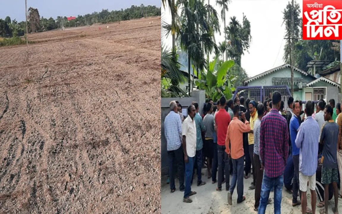 ঢকুৱাখনাত ইউৰিয়া  সাৰ বিচাৰি কৃষকৰ হাহাকাৰ 