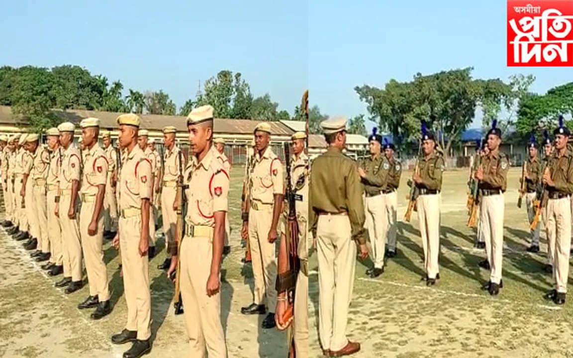 বীৰ লাচিতৰ জন্মজয়ন্তীৰ লগত সংগতি ৰাখি মানকাচৰ জিলা প্ৰশাসনৰ মাৰ্চপাষ্ট প্ৰদৰ্শন...