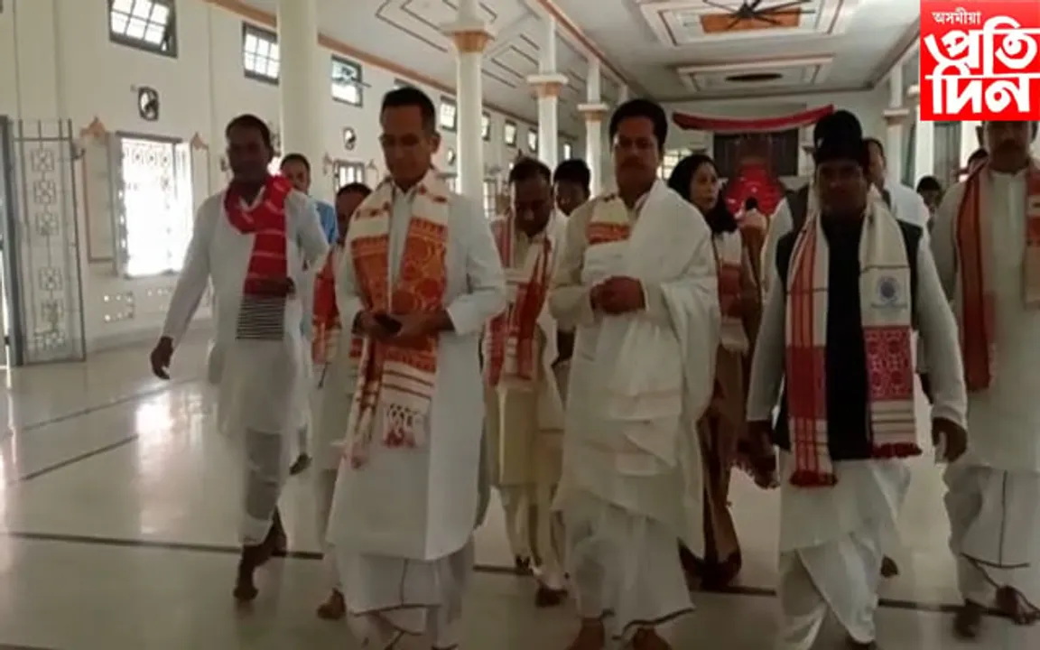 কংগ্ৰেছৰ 'ভাৰত জোড়ো যাত্ৰা' গুৰুজনাৰ জন্মস্থান বটদ্ৰৱা থানত