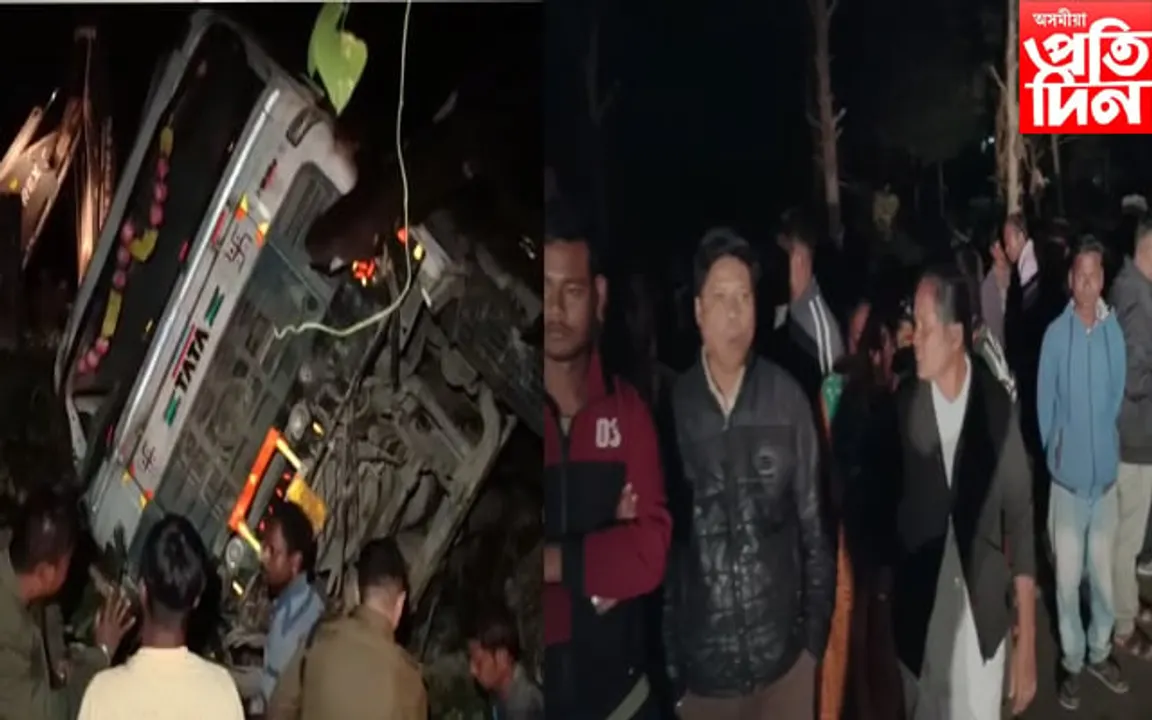 চাবুৱাত ডাম্পাৰে মহতিয়াই নিলে বাসগৃহ, চালকক ৰচীৰে বান্ধি প্ৰহাৰ...