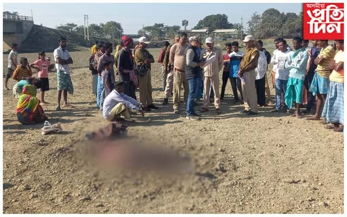 মায়ঙৰ আশীগৰ পথাৰত উদ্ধাৰ মৃতদেহ... 