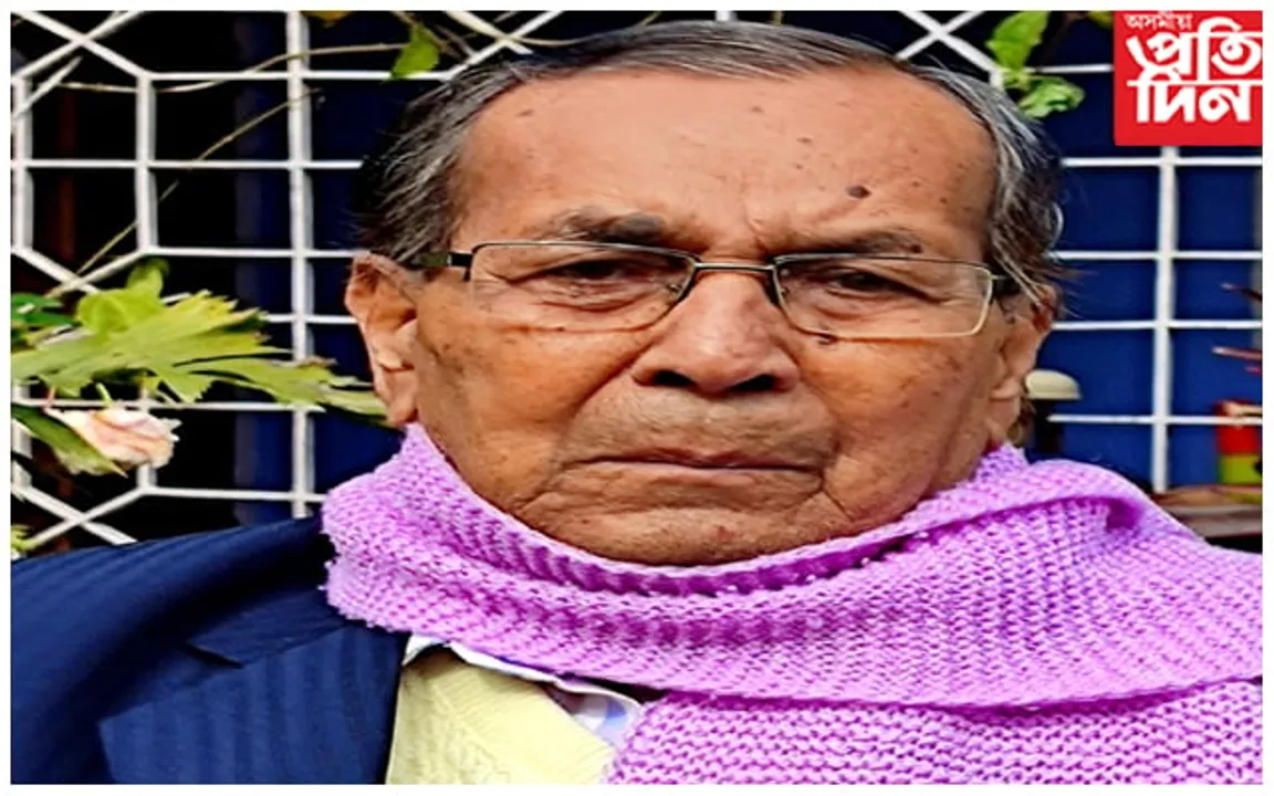 ঘিলামৰাৰ সমাজ হিতৈষী কৃতি শিক্ষক ধৰ্মেশ্বৰ হাজৰিকাৰ বিয়োগ 