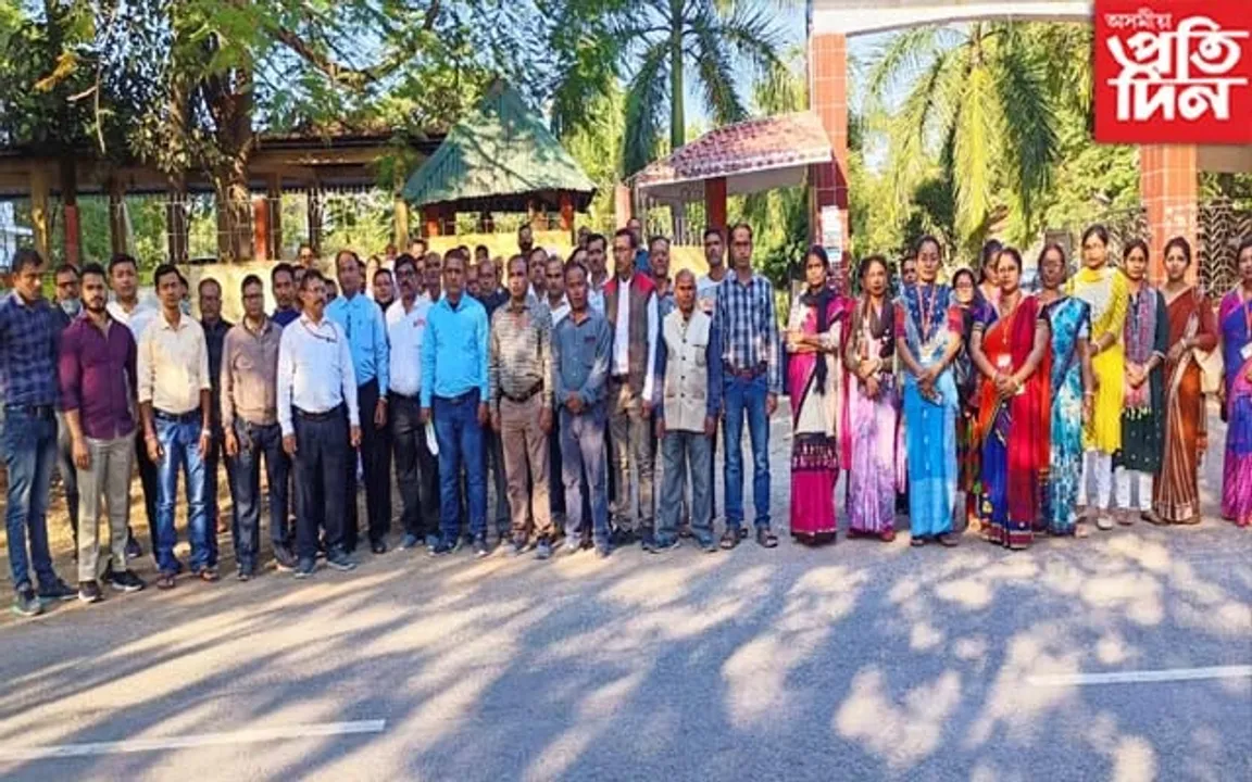 ঠিকাভিত্তিক টেট শিক্ষকৰ সমস্যা সমাধানৰ দাবীত শিক্ষা মন্ত্ৰীলৈ স্মাৰক প্ৰেৰণ...
