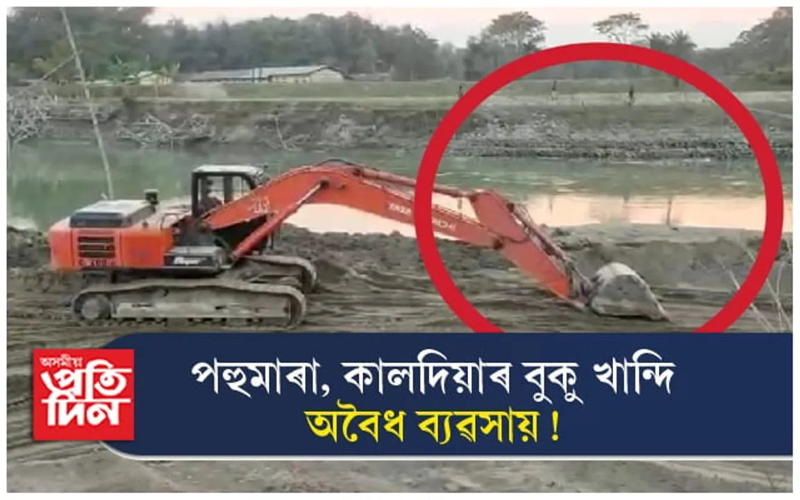 পহুমাৰা, কালদিয়াত অবৈধ পলস খননঃ
নিৰ্বিকাৰ প্ৰশাসন, বন বিভাগ...