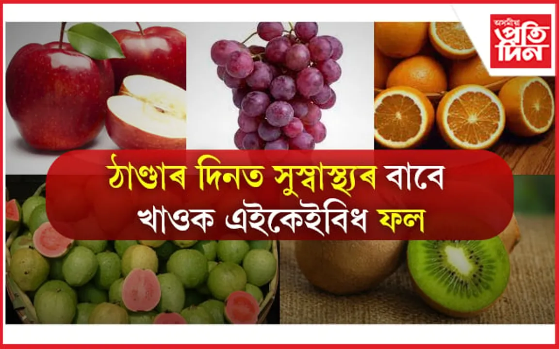 Best Winter Fruits to Keep You Healthy: শীতকালত খাদ্যৰ তালিকাত অন্তৰ্ভুক্ত কৰিবলগীয়া ফলসমূহ