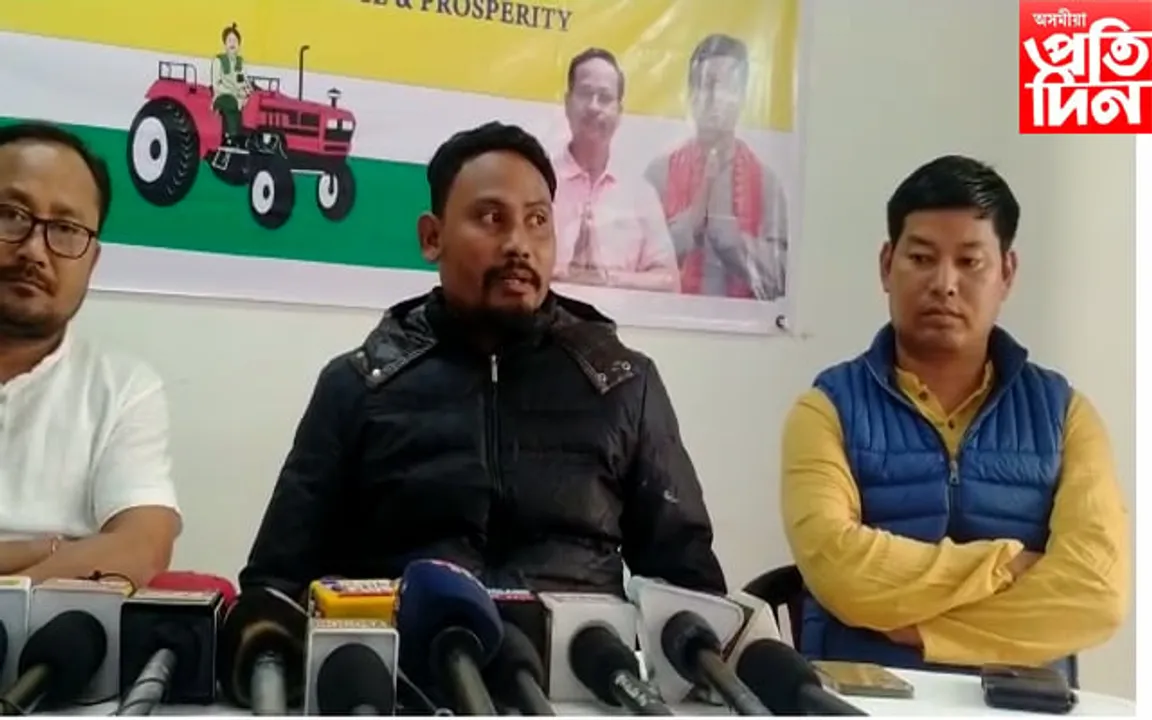 ৰৌংগুৰ বড়োক ইউপিপিএলৰ যুৱ শাখাৰ  মুখপাত্ৰ হিচাপে নিযুক্তি 