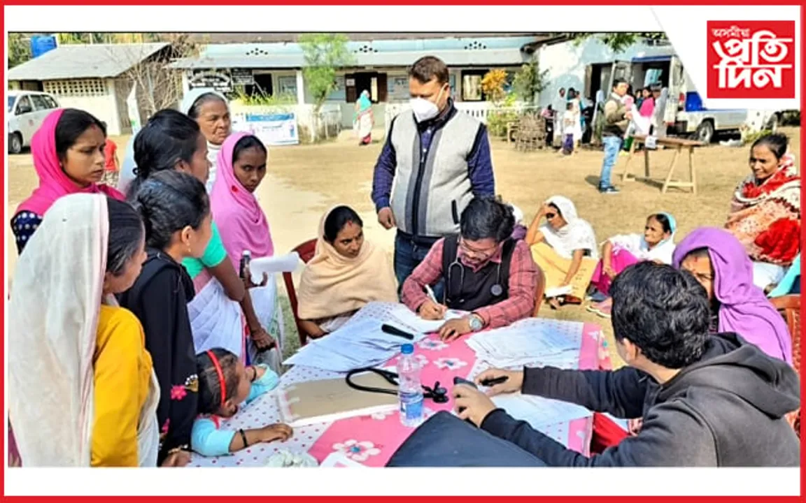 ঢকুৱাখনাত বিশেষ স্বাস্থ্য পৰীক্ষা শিবিৰ সম্পন্ন...