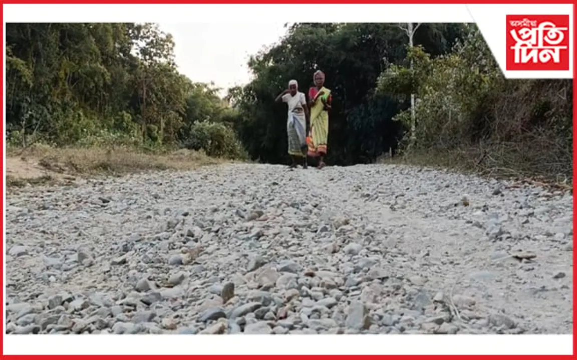 কাৰ্বি আংলঙত পথ নিৰ্মাণত সংঘটিত বিয়াগোম কেলেংকাৰী