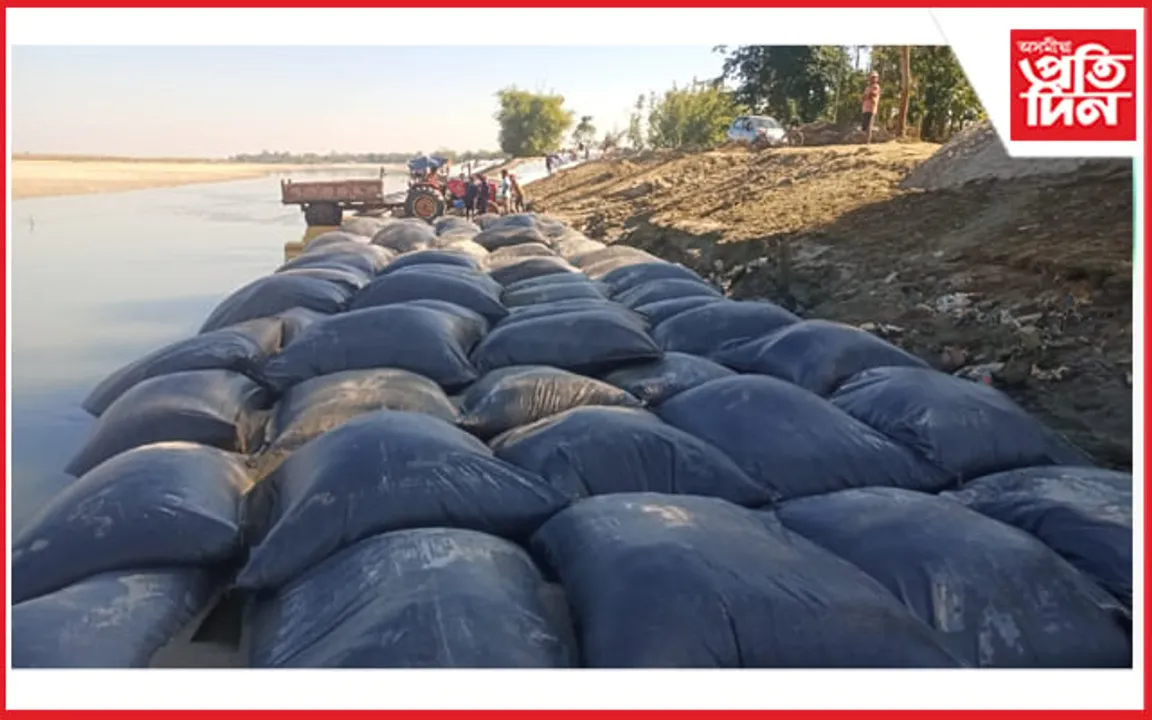 জিঅ' বেগ স্থাপনত অনিয়মৰ অভিযোগত প্ৰতিবাদ... 