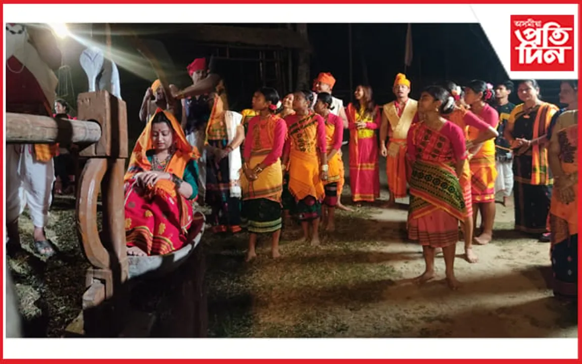 "কইনাকন্দা শিল” ৰ দৃশ্যগ্ৰহণ...