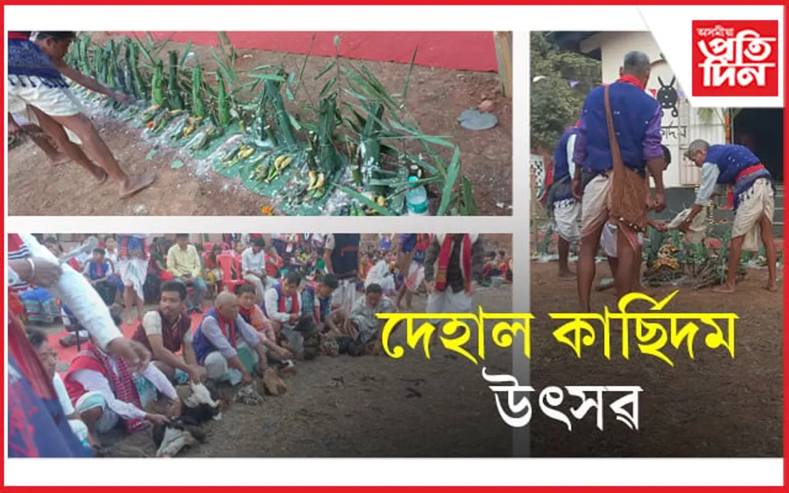 গজাইগাঁৱত ৩ দিনীয়াকৈ দেহাল কাৰ্ছিদম উৎসৱ উদযাপন...