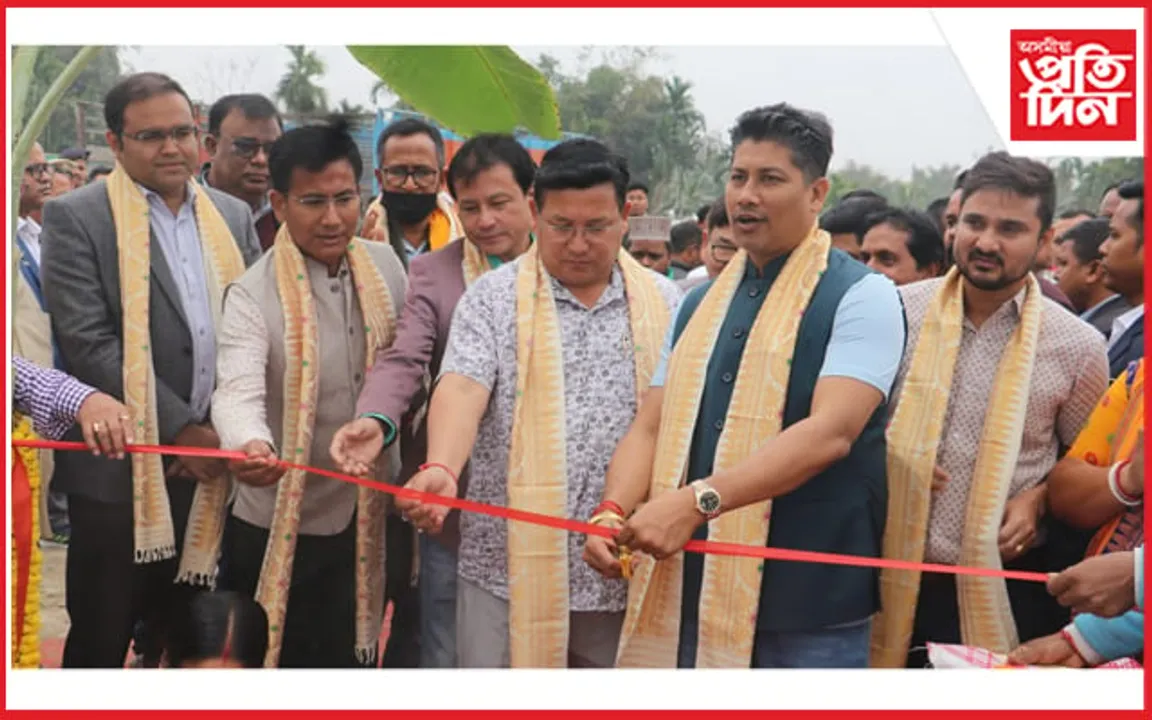 আই নৈৰ গৰাখহনীয়া ৰোধৰ ১২৫.২১ কোটি টকীয়া জিঅ'বেগ মথাউৰিৰ শিলান্যাস...