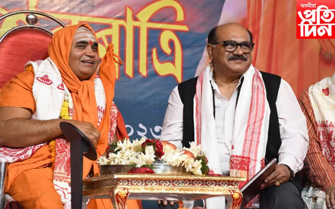 শ্ৰী শ্ৰী নৱগ্ৰহ শ্মশান নিৰামূহীয়া শিৱ মন্দিৰৰ উদ্যোগত ৰুদ্ৰযজ্ঞ আৰু মহাশিৱৰাত্ৰিৰ শুভাৰম্ভ