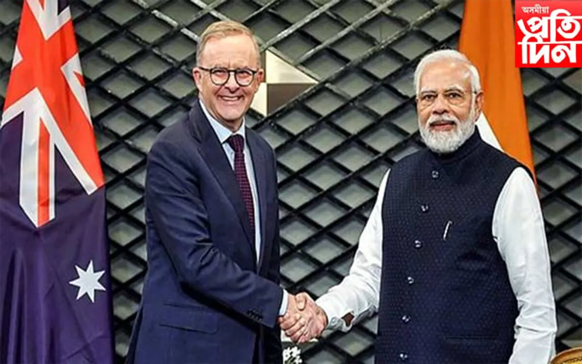 আহমেদাবাদত অষ্ট্ৰেলিয়াৰ প্ৰধানমন্ত্ৰীৰ সৈতে ক্ৰিকেট খেল উপভোগ কৰিব প্ৰধানমন্ত্ৰী মোডীয়ে