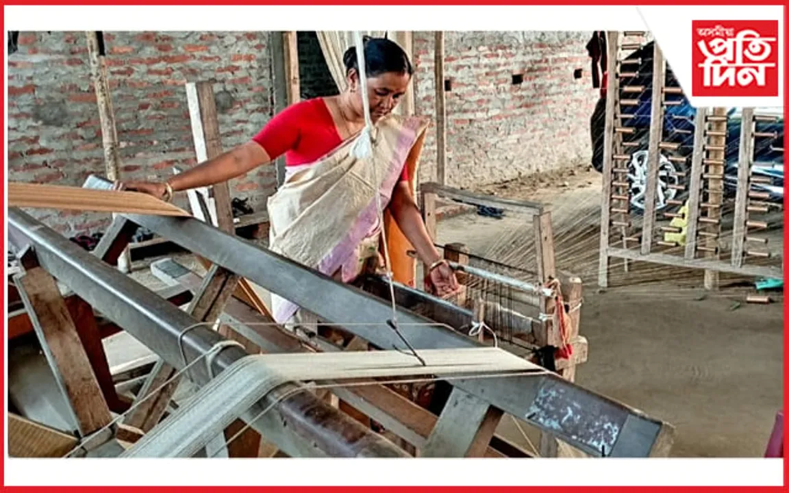 নাৰী দিৱসত কৰ্ম সংস্কৃতিৰ আদৰ্শ হৈ উজ্বলিছে নাৰী 