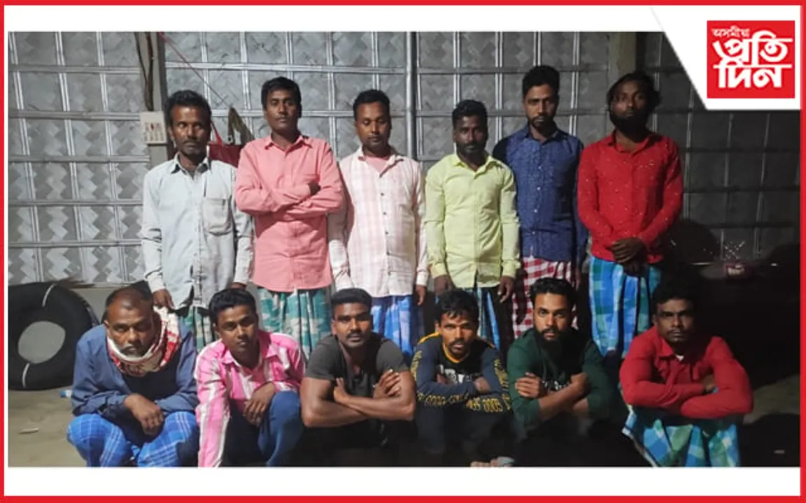 লামডিঙত ১৬ টা জুৱাৰীক আটক...