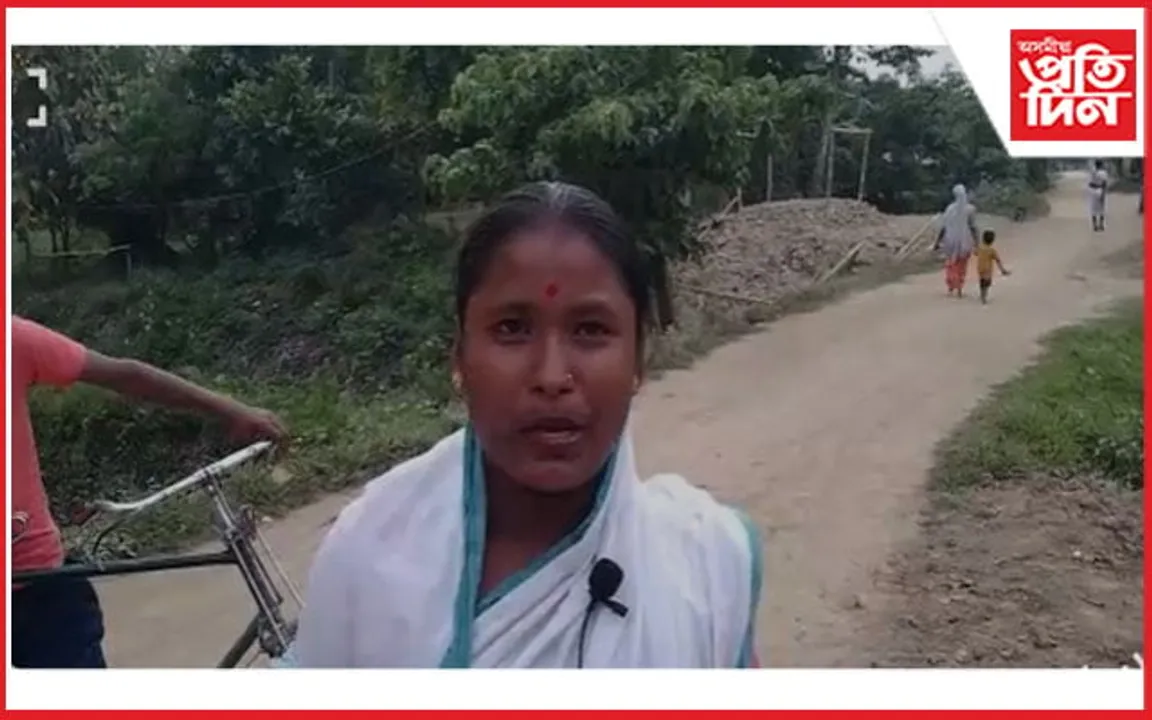 নামত হে আদৰ্শ গাঁও, নাই কোনো সুচল বাট পথ...