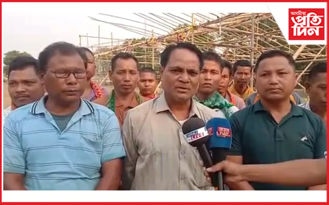 পশ্চিম চূণপোৰাত জনগোষ্ঠীয় সাংস্কৃতিক সন্মিলনৰ ব্যাপক প্ৰস্তুতি 