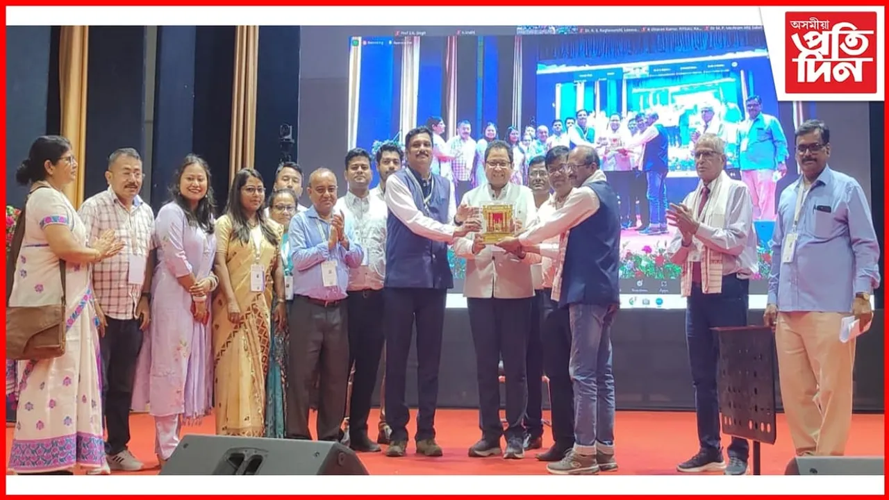 অসম ধান গৱেষণা প্ৰতিষ্ঠানলৈ সৰ্বভাৰতীয় পৰ্যায়ৰ শ্ৰেষ্ঠ ধান গৱেষণা কেন্দ্ৰৰ স্বীকৃতি 