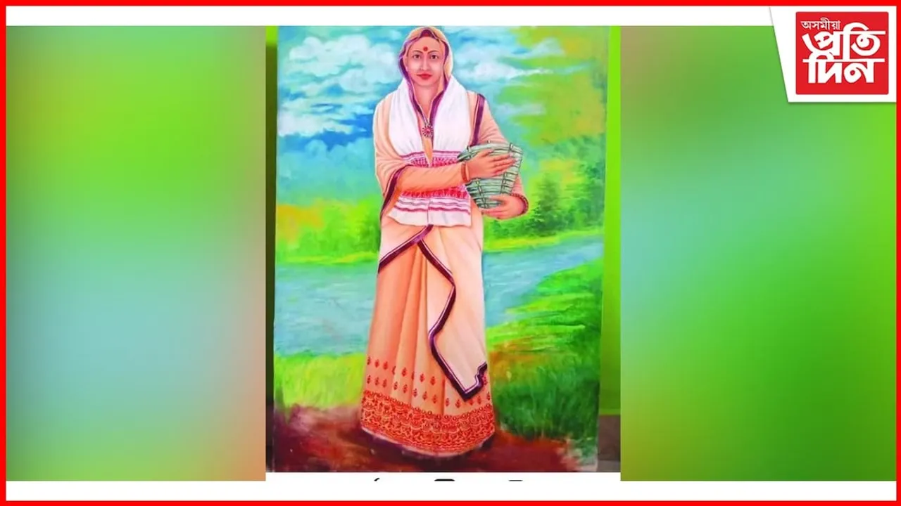 গোলাঘাটত সতী ৰাধিকাক স্মৰণ অনুসূচিত জাতি ছাত্ৰ সন্থাৰ 