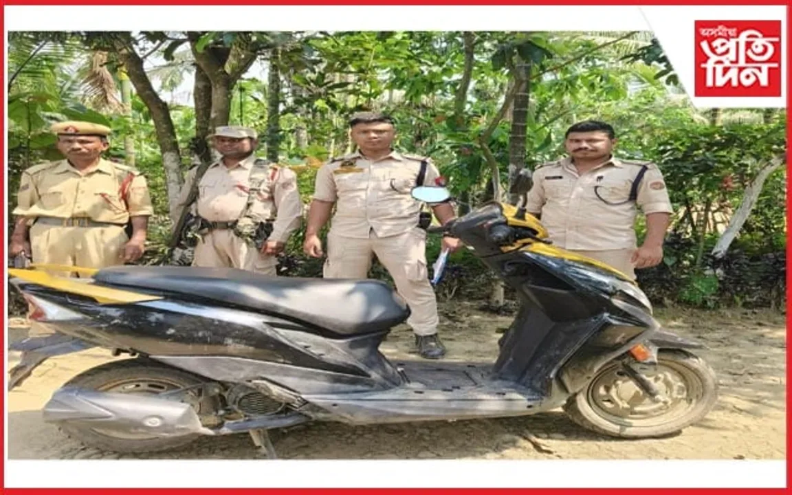 নাগালেণ্ডত উদ্ধাৰ চুৰি স্কুটি...