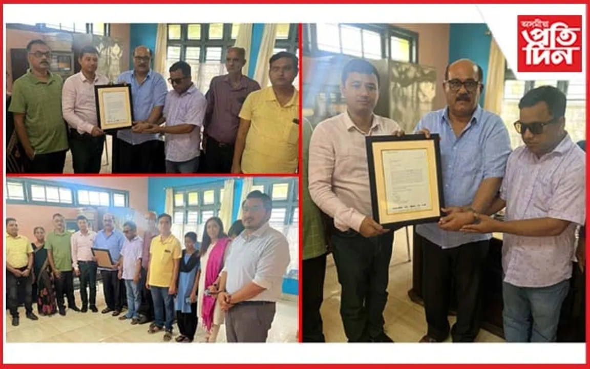 ব্ৰেইল ছপাশালৰ বিষয়া, কৰ্মচাৰীক জয়ন্ত বৰুৱাৰ আনুষ্ঠানিক কৃতজ্ঞতা...