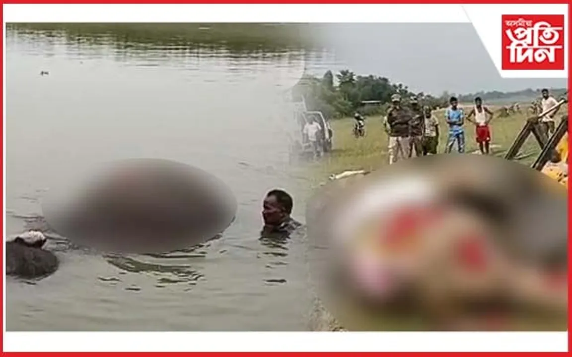 দুসপ্তাহ পানীৰ মাজতে আৱদ্ধ থাকি অৱশেষত মৃত্যু হ'ল ঢেকীয়াজুলিৰ হাতীটো...