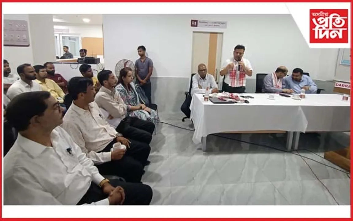 দৰংত বিশ্ব হেড এণ্ড নেক কেঞ্চাৰ দিৱস পালন...