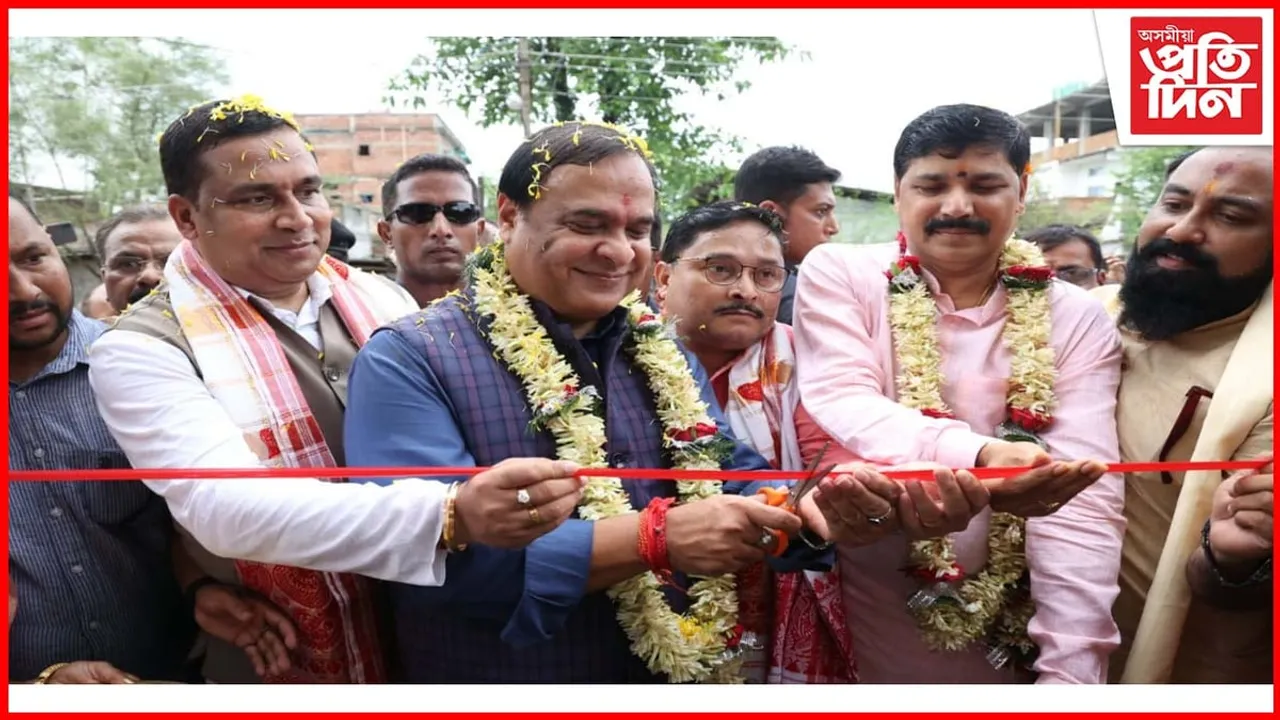 নলবাৰীত উৰণীয়া সেঁতু উদ্বোধন, ১৬৪.১৪ কোটিটকীয়া উন্নয়ন প্ৰকল্পৰ আধাৰশিলা স্থাপন মুখ্যমন্ত্ৰীৰ...