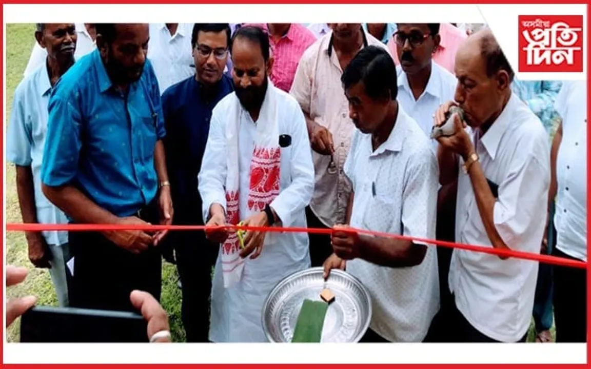 টিহুৰ জলখানা-ভঠুৱাখানা সাহিত্য সভা ভৱনৰ দুৱাৰ মুকলি