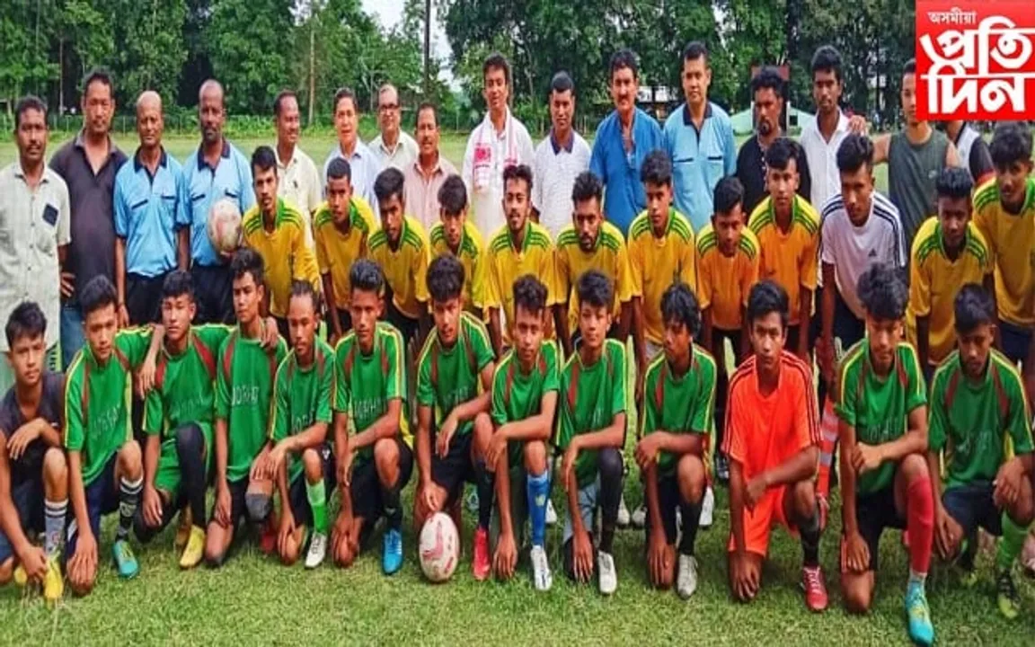 আৰম্ভ হ'ল উত্তৰ-পশ্চিম যোৰহাট ক্ৰীড়া সন্থাৰ আন্তঃক্লাব ফুটবল প্ৰতিযোগীতা