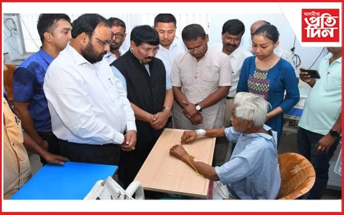 বৰ্ষীয়ান নেতা থানেশ্বৰ বড়ো অসুস্থ, চিকিৎসা প্ৰদানৰ আশ্বাস স্বাস্থ্যমন্ত্ৰীৰ...