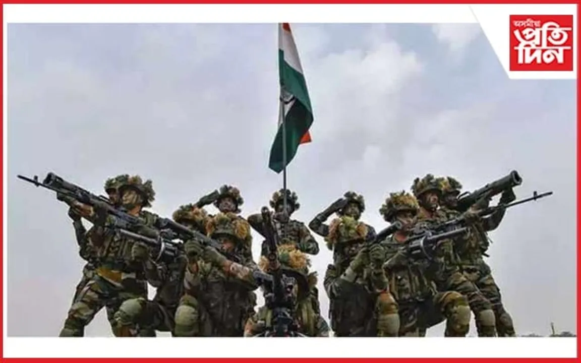 সামৰিক শক্তিৰে বিশ্বৰ চতুৰ্থ স্থানত ভাৰত