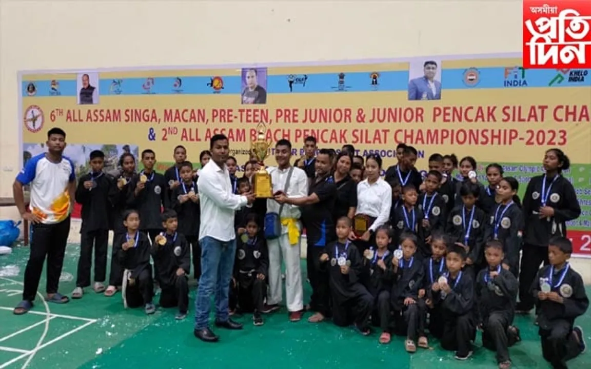 আন্তঃজিলা পেঞ্চাক চিলাট প্ৰতিযোগিতাৰ  সফল সমাপ্তি