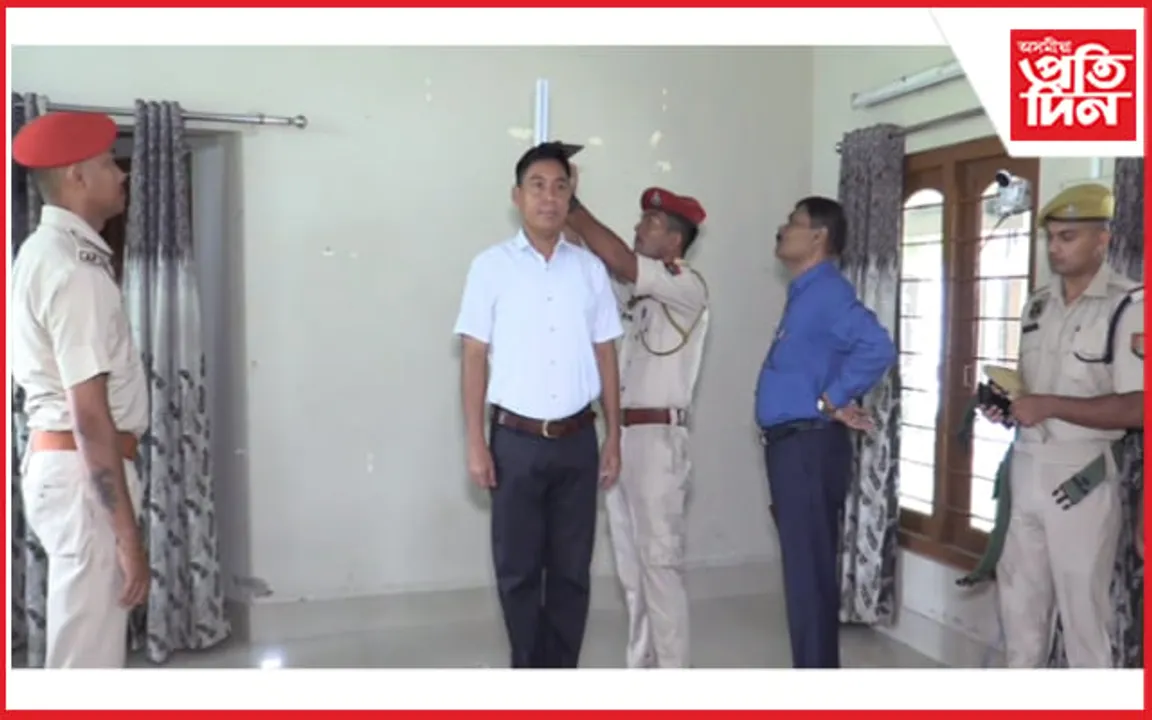 মঙলদৈতো দৰং আৰক্ষীৰ BMI পৰীক্ষা