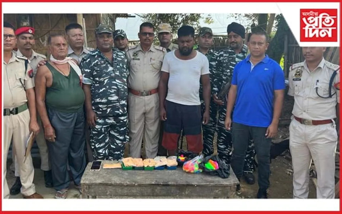 বোকাজানৰ খটখতিত ১০ লাখ টকাৰ ড্ৰাগছসহ এজনক গ্ৰেপ্তাৰ...