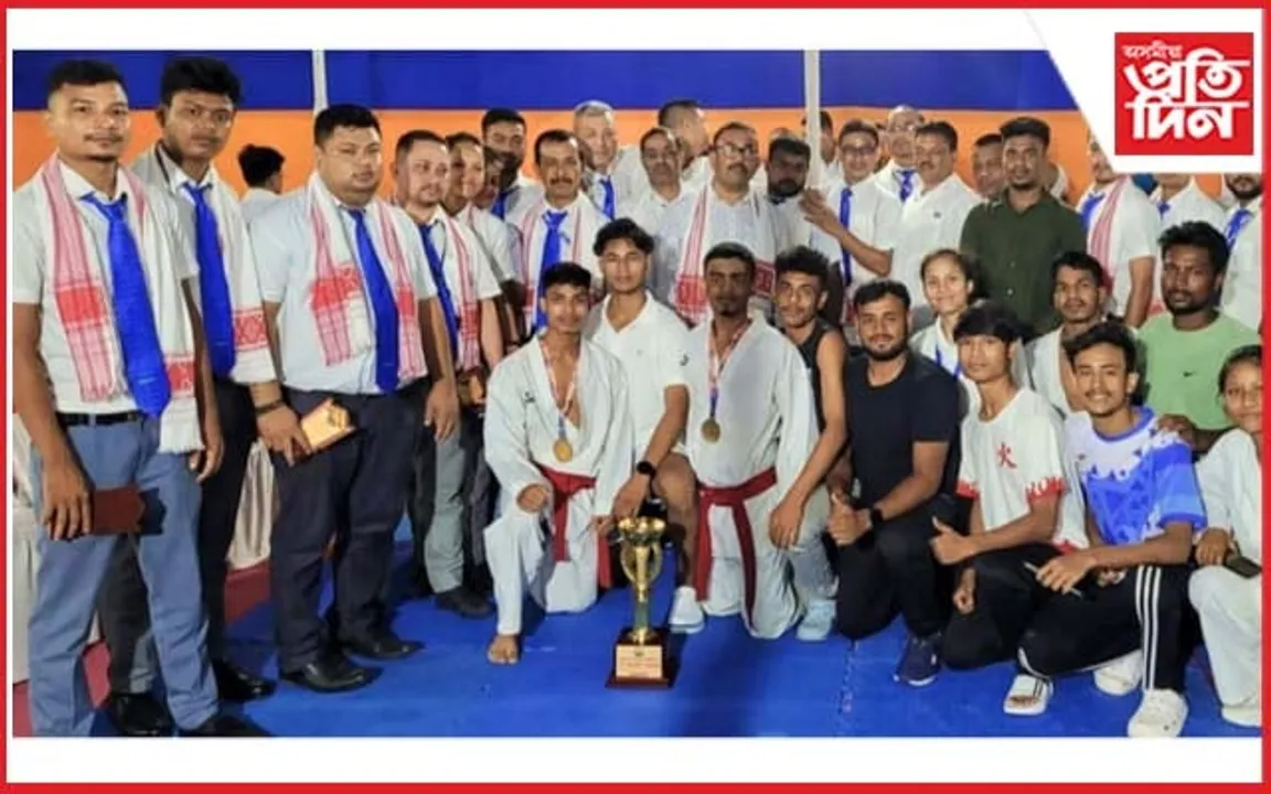 যোৰহাট জিলা আন্তঃক্লাব কাৰাটে প্ৰতিযোগিতা সম্পন্ন...