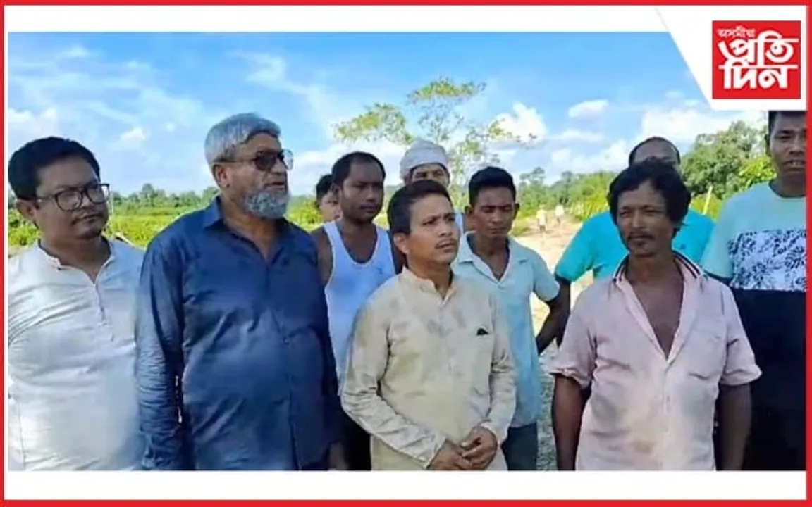 গছপুলি ৰোপণৰ নামত নামৰূপত ব্যাপক উচ্ছেদঃধাৰাবাহিক আন্দোলনৰ হুংকাৰ জাতীয় পৰিষদৰ