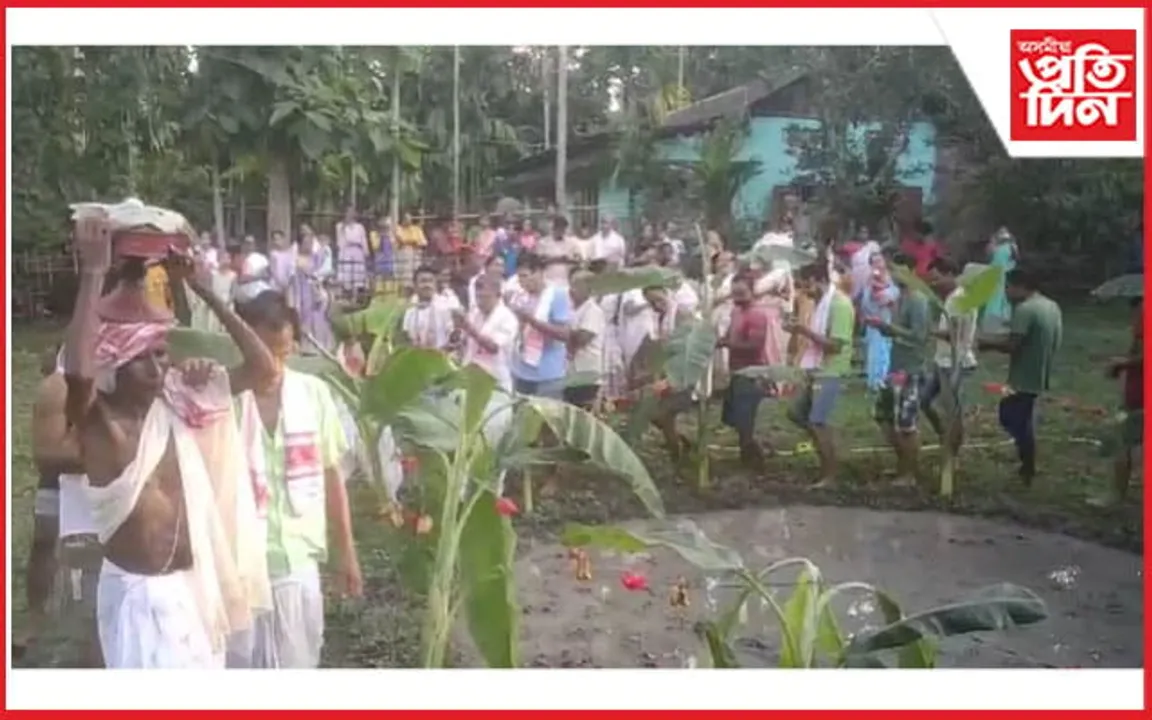 ভেৰভেৰী দেউৰীগাঁৱত পৰম্পৰাগত বোকা ভাওনা