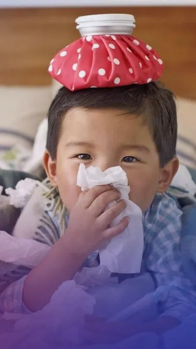 পৰিৱৰ্তনশীল বতৰৰ বাবে শিশুটিৰ কাহ হৈছে নেকি ?