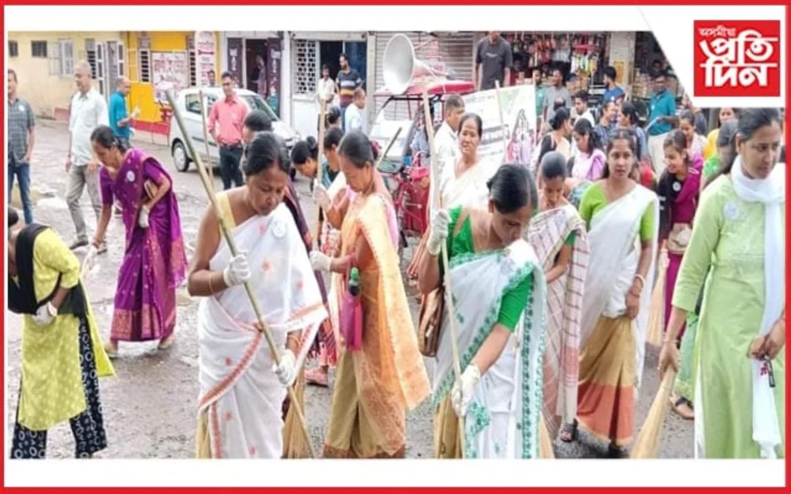 স্বচ্ছতা হি সেৱা : বোকাখাতত চাফাই অভিযান
