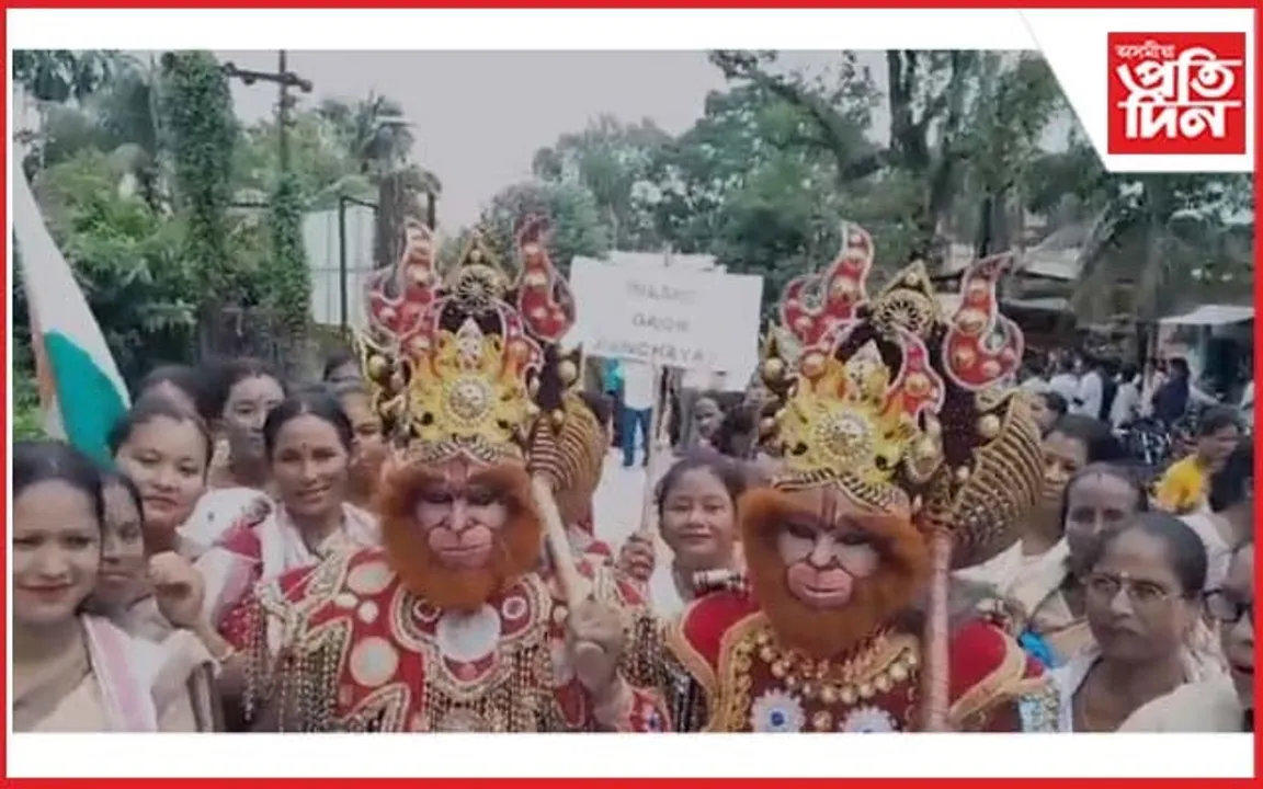 চিচিবৰগাঁৱত অমৃত কলহ যাত্ৰাৰ সমাপন কাৰ্যসূচীত বিশাল সমদল