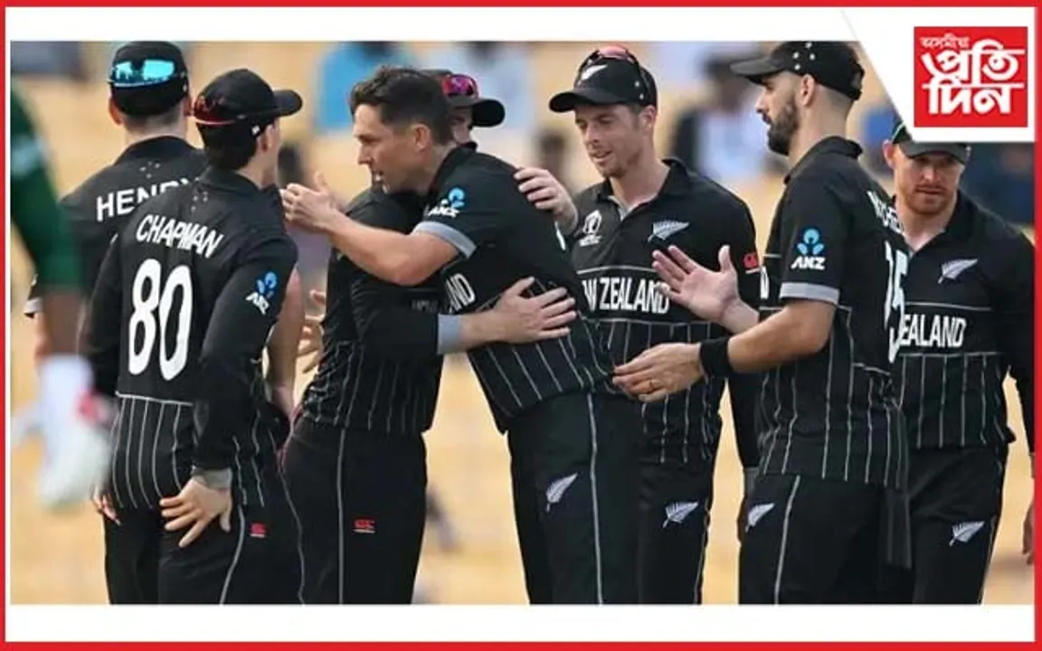 বাংলাদেশক পৰাস্ত কৰি বিশ্বকাপত বিজয়ৰ হেট্ৰিক নিউজিলেণ্ডৰ...