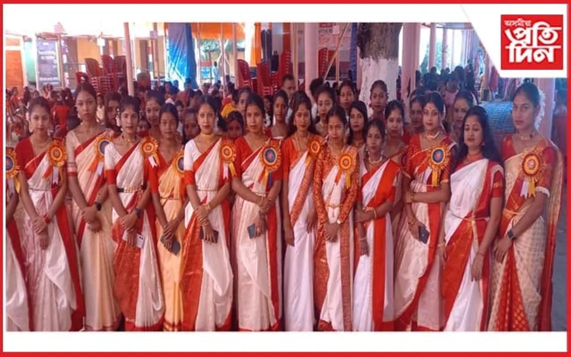 এখনো চান্দাৰ বহী নথকা মায়ঙৰ এখন ব্যতিক্ৰমী পূজা সমিতি...