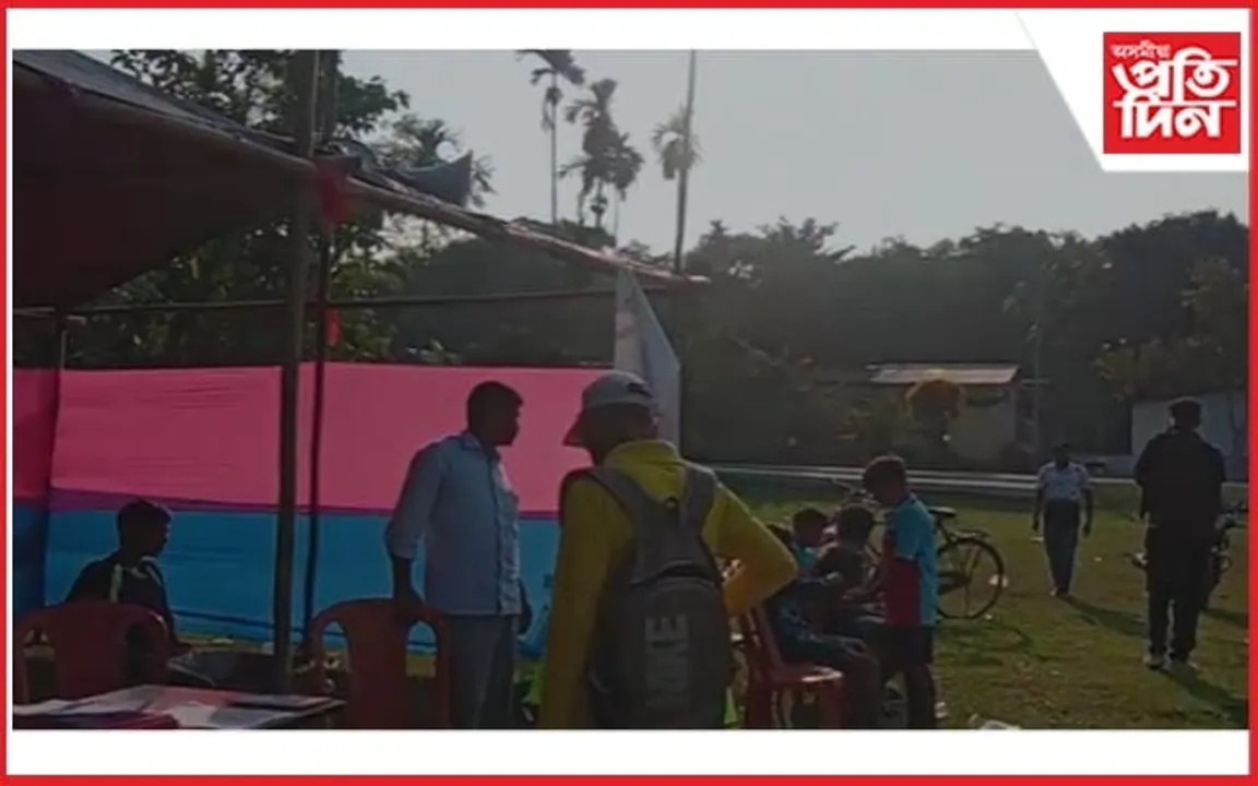 বাৰাংহাটী গাঁও পঞ্চায়তত খেল মহাৰণৰ 'ফ্লপ  শ্ব'