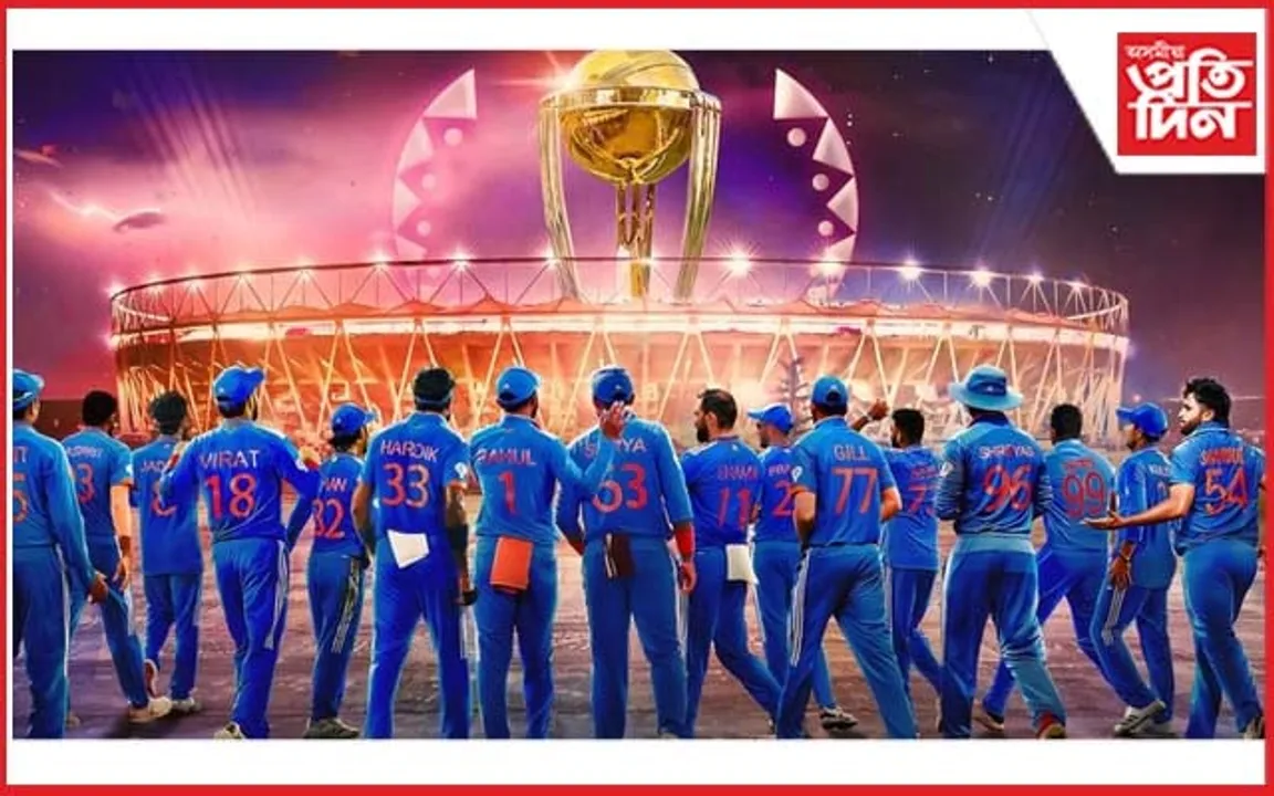 আৰম্ভ হ'ল প্ৰহৰ গণনা : আহমেদাবাদত ১ লাখ ৩০ হাজাৰ দৰ্শকৰ শব্দব্ৰহ্ম- ইণ্ডিয়া,ইণ্ডিয়া...